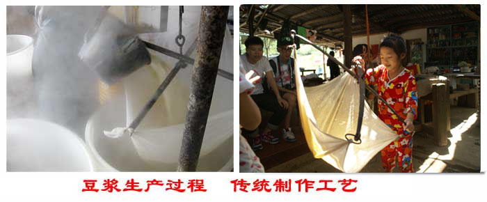 豆?jié){的傳統(tǒng)過濾篩分方式。
