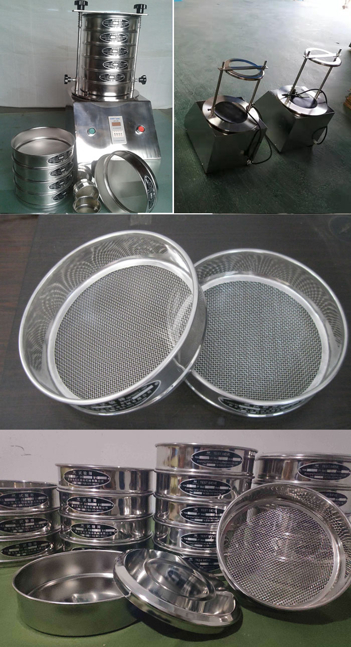 200mm型試驗篩篩框，篩機細節(jié)展示圖